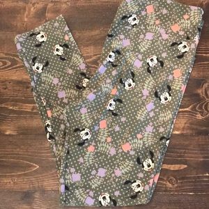 Minnie Mouse Lularoe Leggings Tall and Curvy 12-22